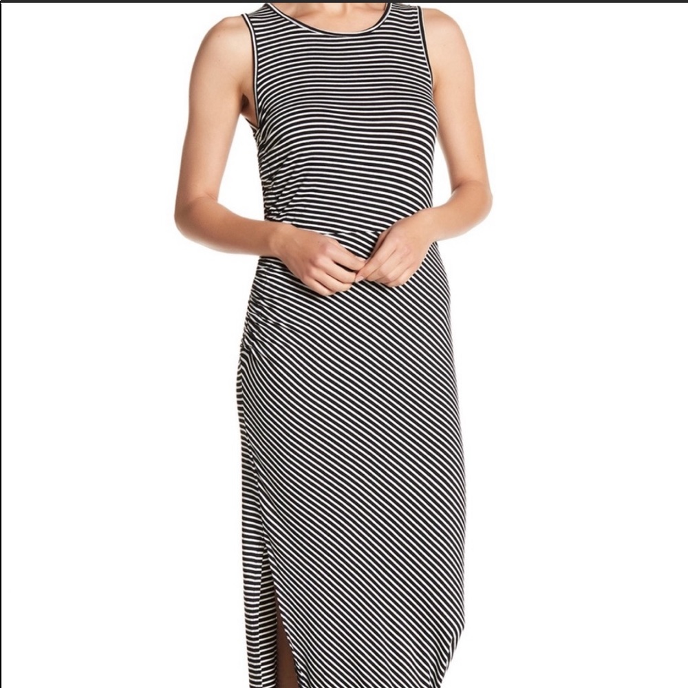 Bobeau Dress | NWT Bobeau Sleeveless Striped Maxi Dress | Size Small